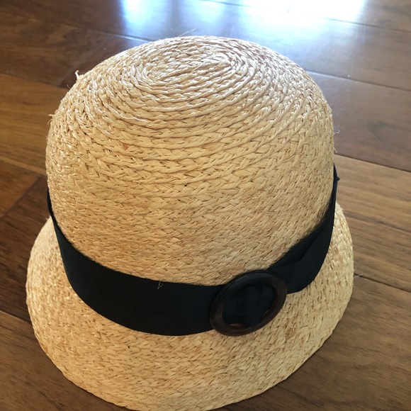 Goorin Bros Straw Cloche Hat - Picture 2 of 4